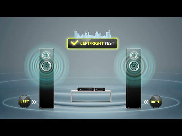 Left Right Stereo Test | Audio Channel Test for Speakers