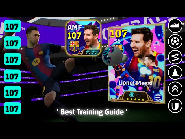 Best Training Guide For Premium Ambassador Pack Lionel Messi eFootball 2027 | How To Train Messi
