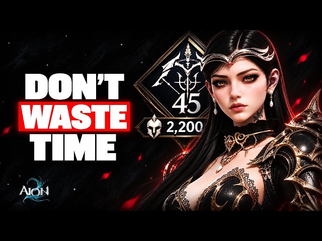 The Fastest & MOST Efficient Way to Reach 2200 Gear Score in AION 2