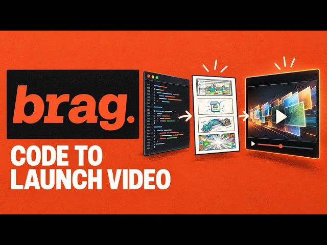 Brag GitHub Overview: Codebase to Launch Video with Hyperframes