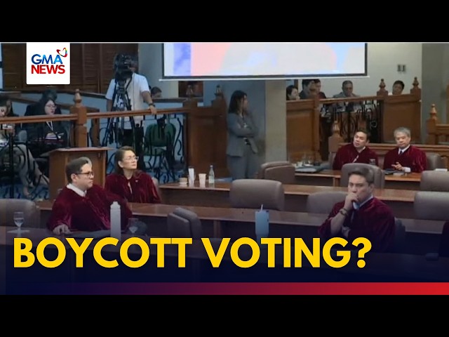 RECAP - Minority senators boycott voting for VP Sara Duterte's conviction threshold | GMA News