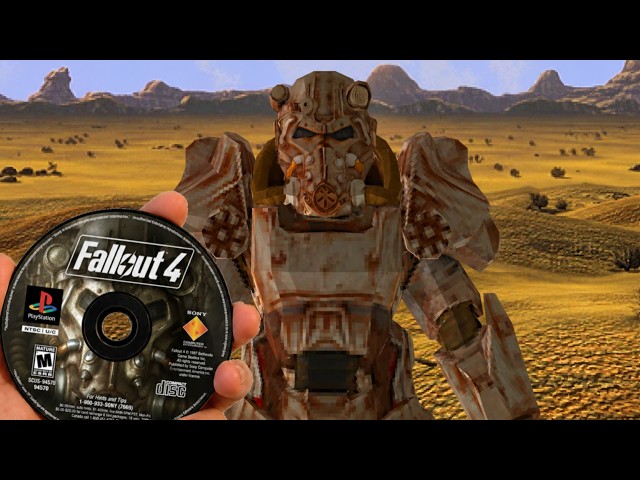 I Built Fallout 4 on a Real PS1