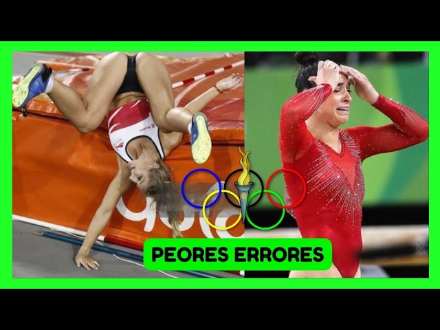 The WORST MISTAKES at the Olympic Games