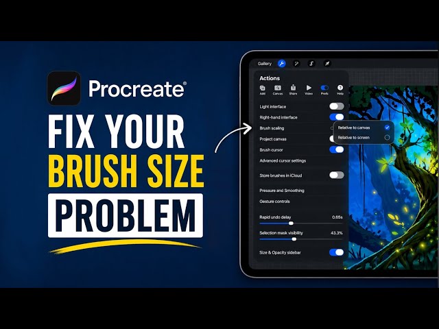 Why Your Procreate Brush Size Is Wrong