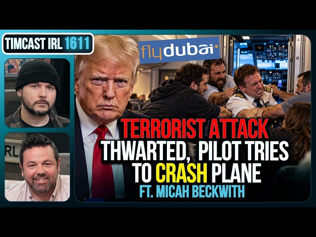 HIJACK! Terror Attack Thwarted, Pilot ATTACKED Over Saudi Arabia | Timcast IRL