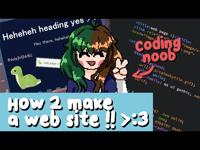 Basic HTML/CSS Tutorial (Website Building for Beginners!)