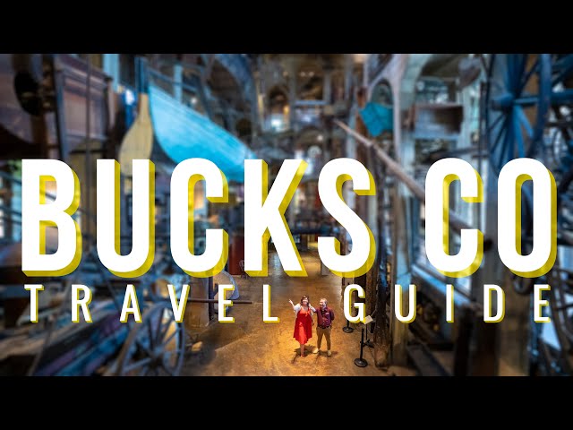 Travel Guide for New Hope & Doylestown Pennsylvania Things To Do, See & Eat in Bucks County