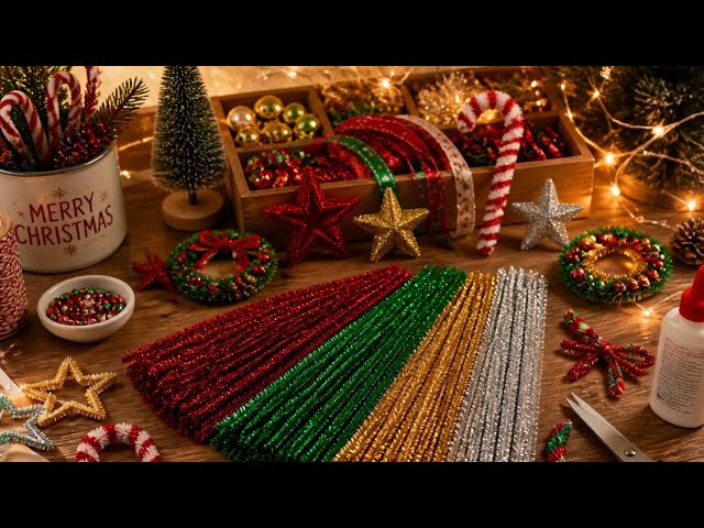 Easy Crafts How To Make Christmas Ornaments