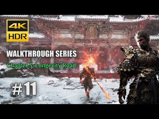 Black Myth Wukong - Chapter 3: Longevity Road | Walkthrough Gameplay