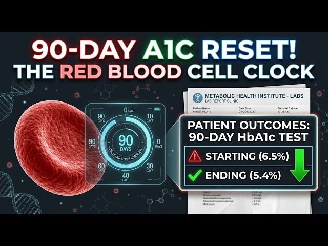 How to Lower HbA1c Naturally (The 90-Day Cellular Reset)