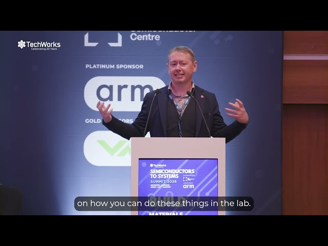 TechWorks S2S26 Summit : Build -  Dr Simon Thomas, CEO, Paragraf