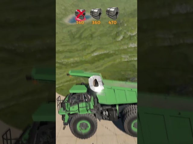 Steel Coil vs cars Beamng drive | 140 Ton | 360 Ton | 470 Ton