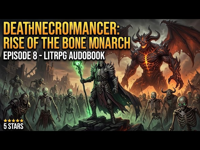 DeathNecromancer: Rise of the Bone Monarch | EP8 LitRPG Audiobook Full