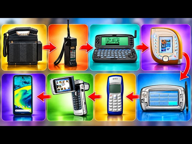 Evolution of Nokia Phones 1982–2022