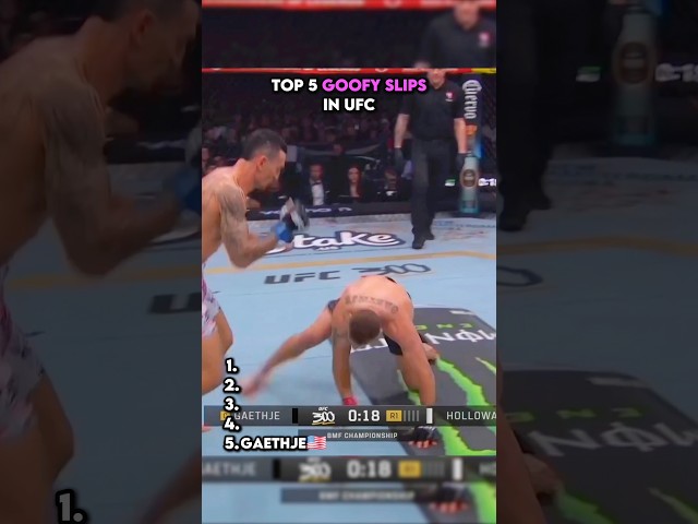Top 5 goofy slips in UFC