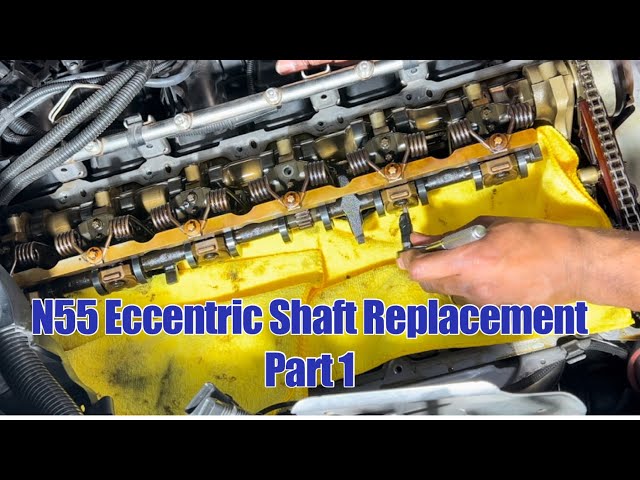 N55 Eccentric Shaft Replacement part 1