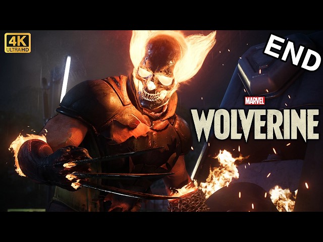 Marvel's Wolverine Ending《漫威金剛狼》Last Part - 下一部遊戲預告？玩後感受分享 PS5 PRO【4K】