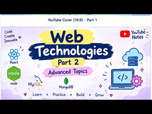 Web Technologies Notes Part 2 | Web Technology | Easy CS Notes