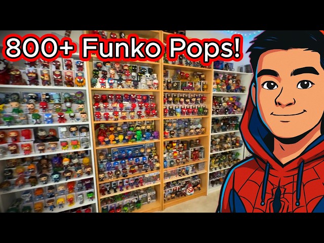 ALL 800+ FUNKO POPS IN MY COLLECTION! (Funko Fiend Full Collection Tour)