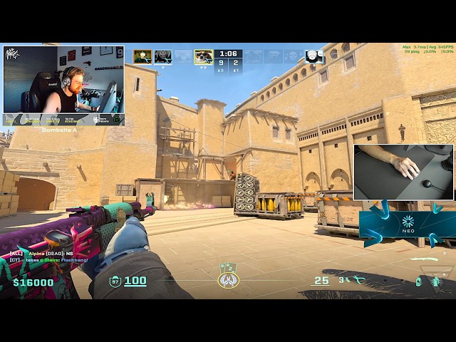 NiKo TEST NEW CS2 UPDATE ON STREAM WITH HANDCAM