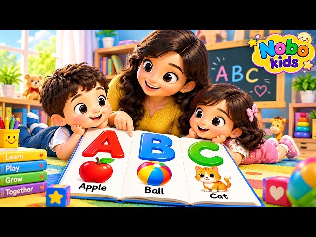  A to Z Alphabets with Animals | A to Z ABC Learning Video for Toddlers | ABC Alphabet phonics song
