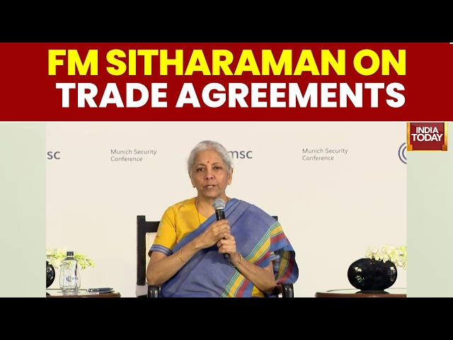 Finance Minister Nirmala Sitharaman Speaks On Trade Agreementts | India-US Trade Deal | Trump | Modi