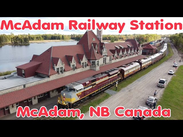 McAdam Railway Station, NB Canada - Live Cam