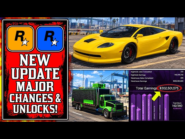 ALL Major CHANGES & Rewards in The NEW GTA Online UPDATE! Things You NEED to BUY! (New GTA5 Update)