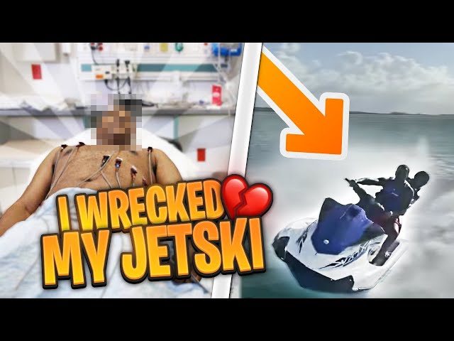 ALMOST LOST MY LIFE AFTER CRASHING MY JETSKI 💔