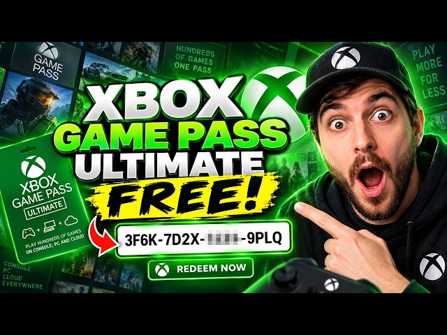 🎮 How to Get XBOX GAME PASS Ultimate FREE! (Xbox/PC) ✅ 12 Months FREE Xbox Game Pass OFFICIAL Method