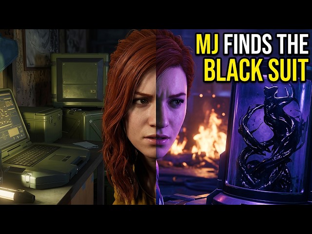 Spider-Man 2: The Black Suit Origin Story & MJ's Zoo Escape (Full Cutscene)