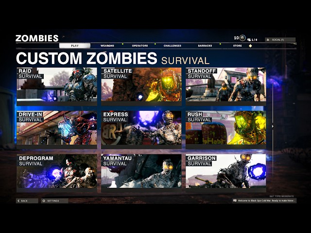 Cold War Zombies Now Has 18 NEW Round-Based Survival Maps!
