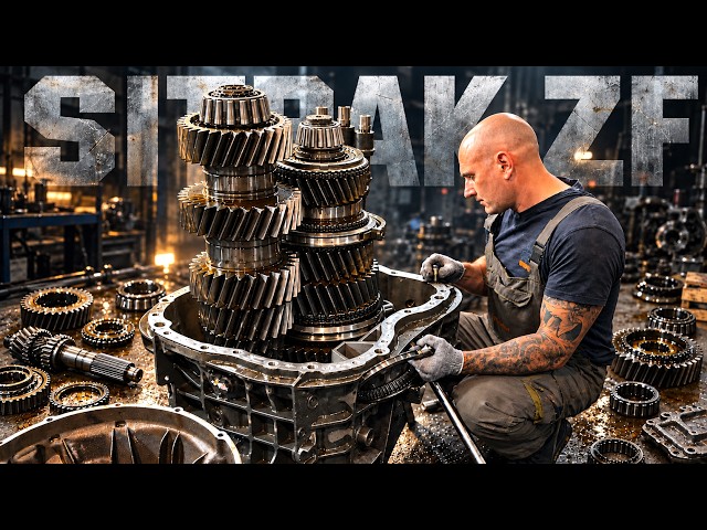 GEARS WON'T ENGAGE! WHAT FAILED IN THE ZF 16S 2531? FULL SITRAK C7H TRANSMISSION TEARDOWN