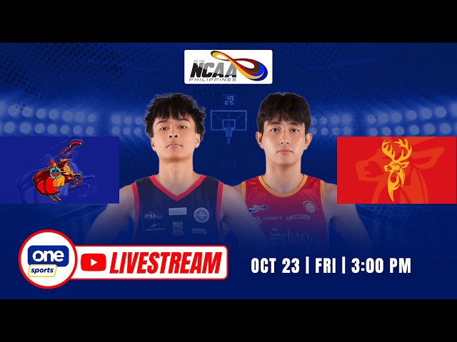 LIVE: LETRAN vs SAN SEBASTIAN | NCAA SEASON 102 MEN’S BASKETBALL | OCT 23, 2026