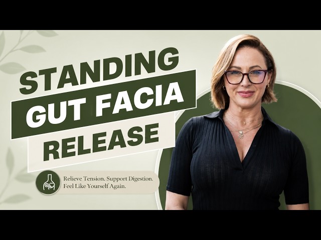 How to Release Trauma Stored in the Gut | Standing Fascia Release Techniques for Emotional Healing.