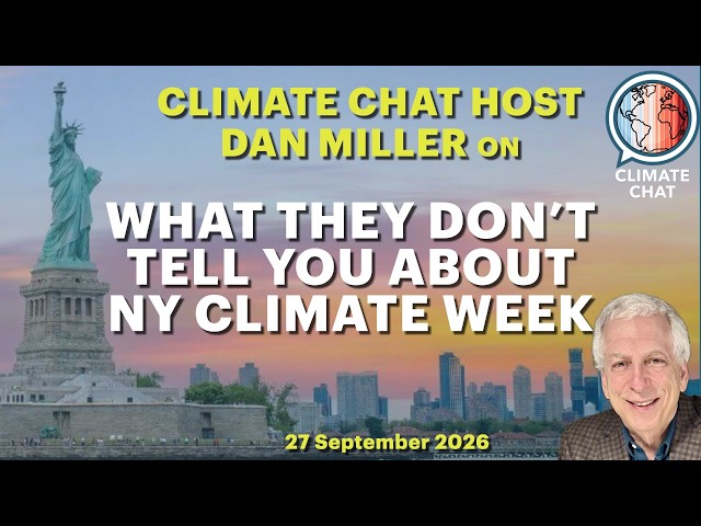 What They Don’t Tell You About NY Climate Week