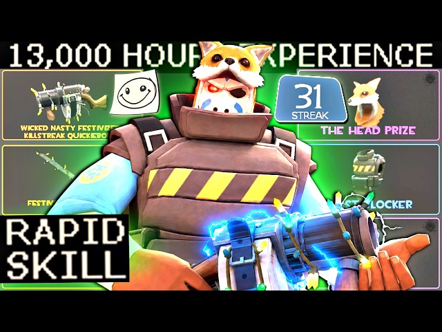 13000+ Hour Demoman is TOO QUICK🔸TF2 Gameplay