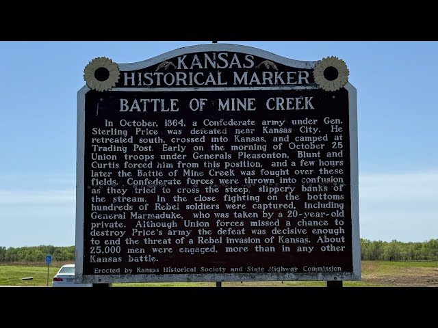 Battle of Mine Creek (October 25, 1864) - Battlefield Tour