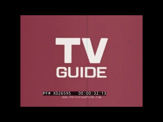 “ TV GUIDE PROMOS 1976 TO 1980 ” COMMERCIALS ADVERTISING LATEST ISSUES OF TV GUIDE  XD26595
