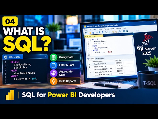What is SQL? Structured Query Language ❓ A Beginner's Explanation Video 4/30   #powerbi #sqlserver
