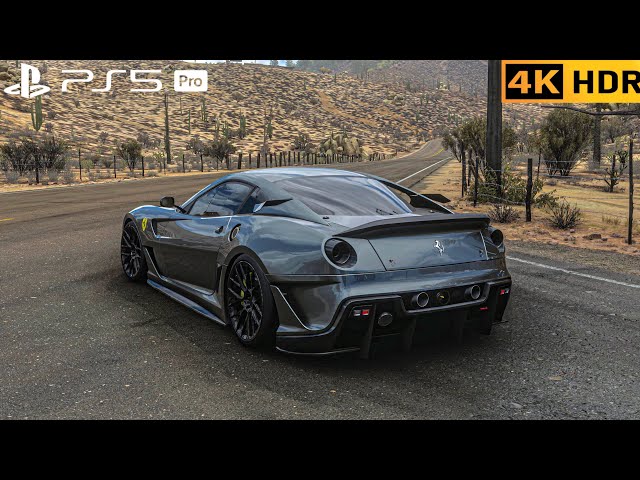 (PS5 PRO) Forza Horizon 5 Ferrari 599XX 1000HP V12 | 4K HDR |