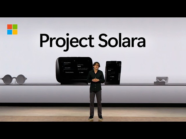 A new vision for agent-first computing: Project Solara | Steven Bathiche at Microsoft Build 2026