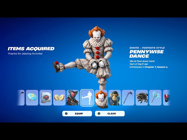 ALL REWARDS in FORTNITEMARES!