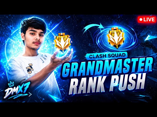 🔴 CS Rank Live Push 🔥 Road to Heroic | Free Fire Live | DMX7