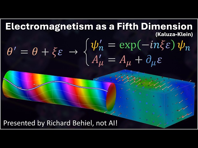 Electromagnetism as a Fifth Dimension (Kaluza-Klein)