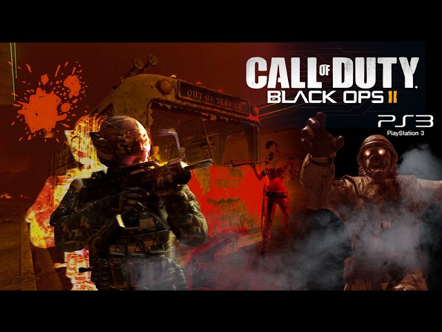 PS3 STREAM PART 1.5: BLACK OPS 2  - Gold Scorpion Grind! 🦂 - ZOMBIES!