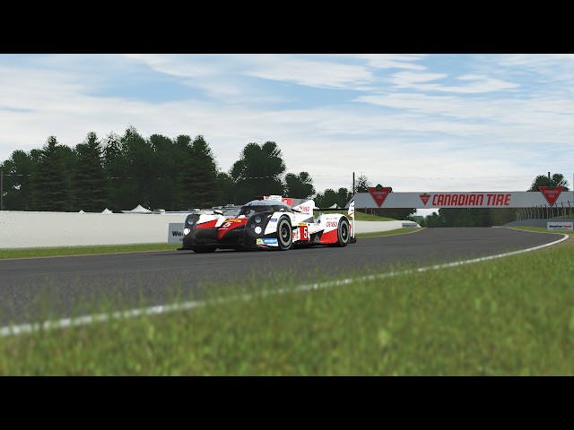 Hotlap - Toyota TS050 Hybrid at CTMP in rFactor 2 (Mouse Steering)