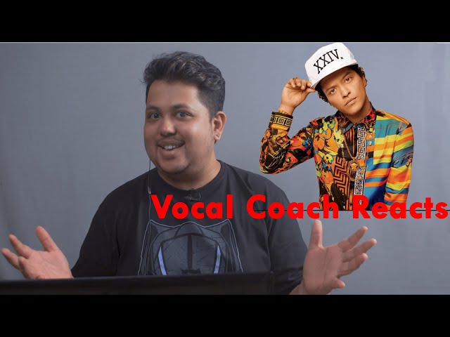 Vocal Coach Reacts to Bruno Mars' Best Live Vocals | muzikclass