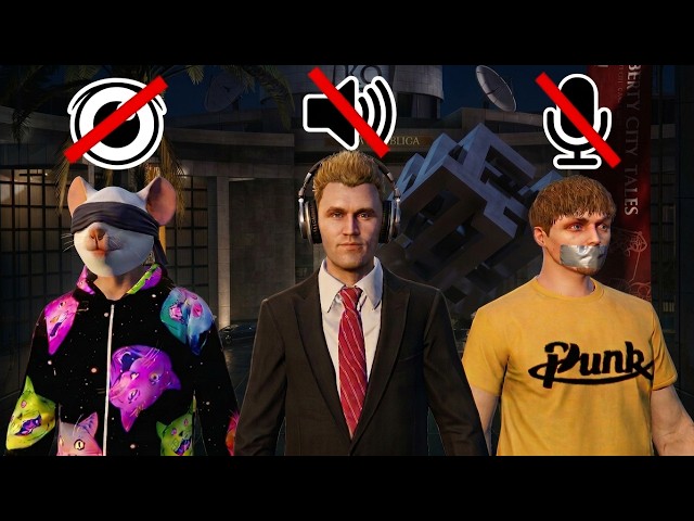 The Impossible GTA Heist Challenge (BLIND, DEAF & MUTE!)