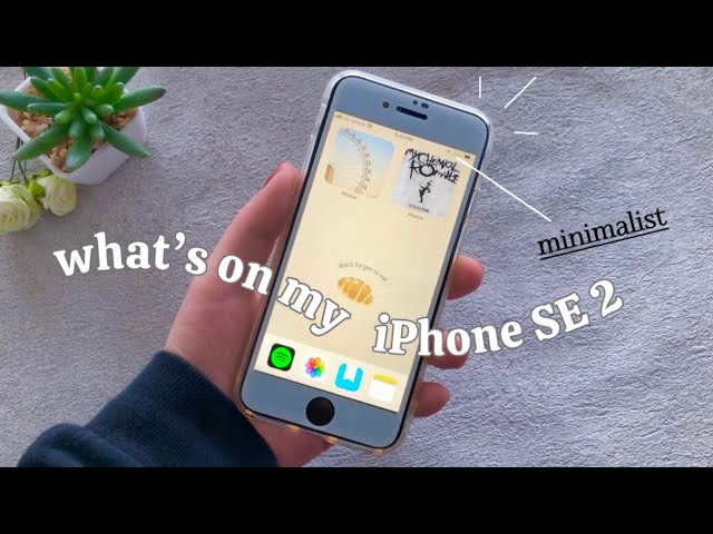 What’s on my iPhone SE 2 | minimalist & aesthetic | iOS 17.4.1